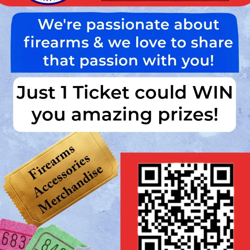FSAT LLC firearm raffle poster